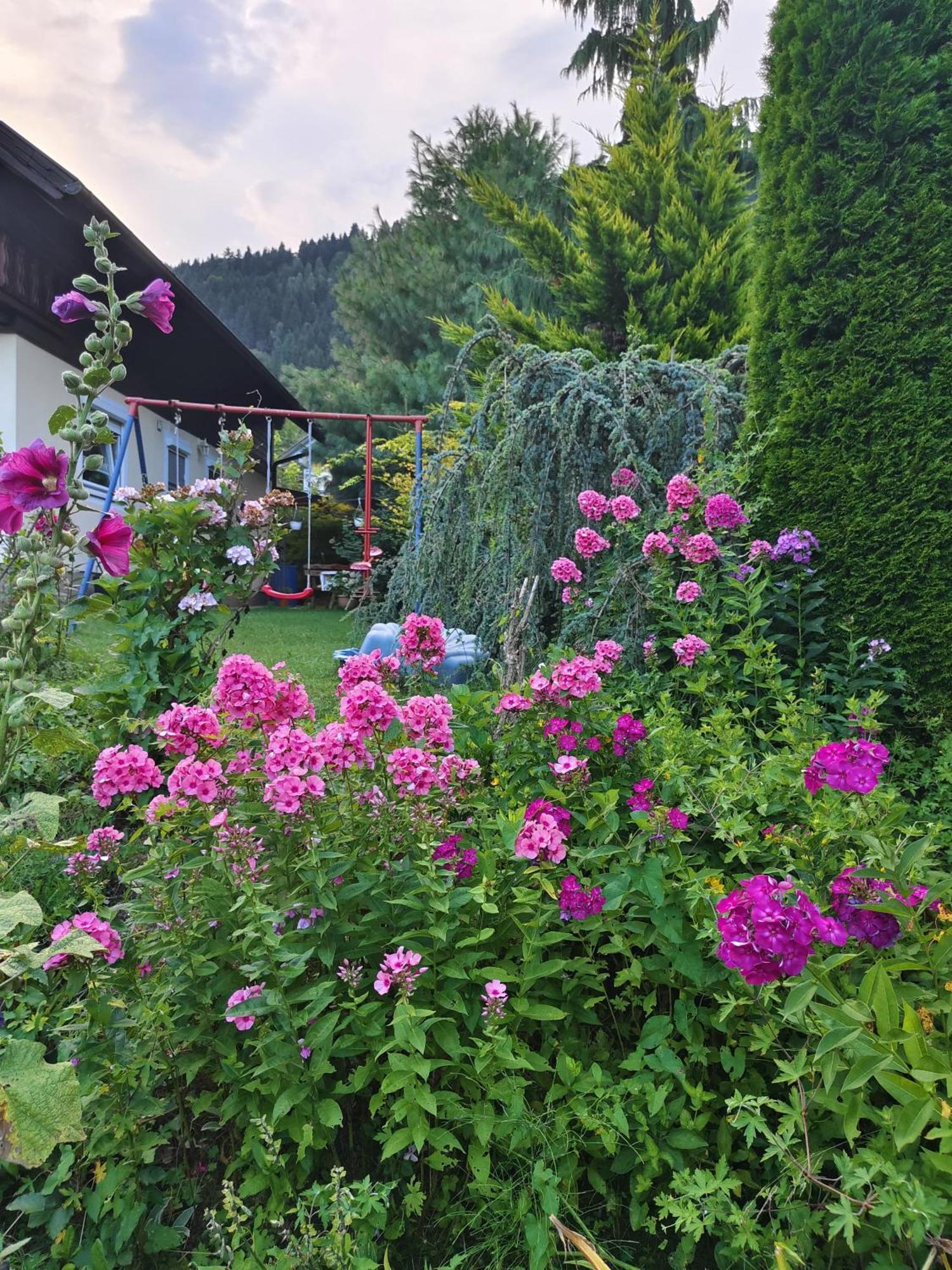 Haus Flora - Ferienwohnung Bodensdorf Eksteriør bilde